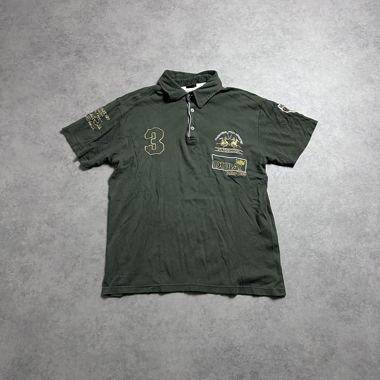 La Martina Green Polo Shirt