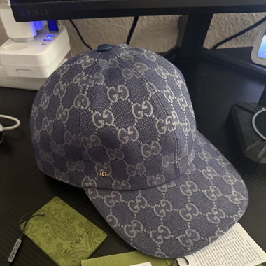 Casquette Gucci dubai bleu taille M