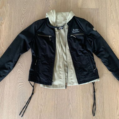 Harley-Davidson Damenjacke mit Hoodie-Weste