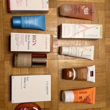 Set Gesichtspflege Clarins, A-Derma, Sephora