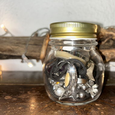small mystery jewelry jar