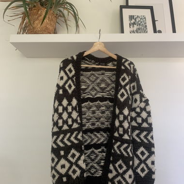 Long Winter Cardigan – Langer Winter-Cardigan