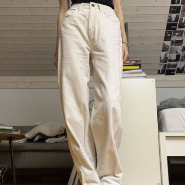 BDG Cord Jeans Beige