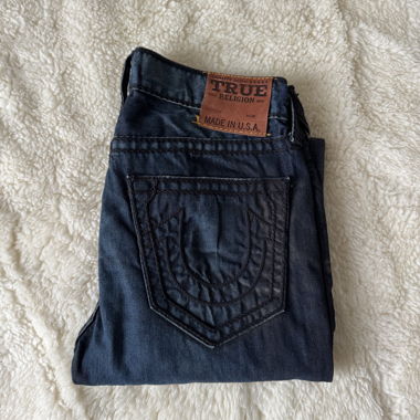True Religion Ricky Straight Herren-Jeans W32 L34