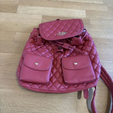 Zaino rosso Love Moschino