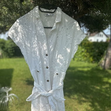 Robe blanche Zara