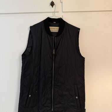 Black Burberry Puffer Jacket