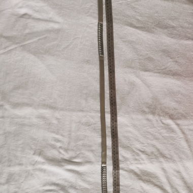 Ceinture fine details métal 