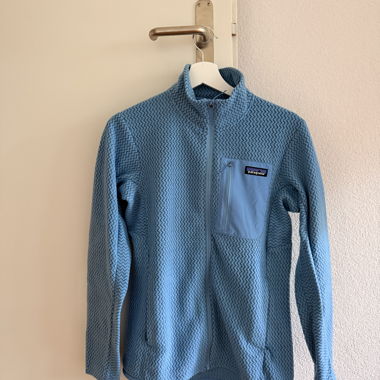 Nouvelle veste en polaire Patagonia pour femme bleue S