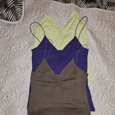 Lot de 3 débardeurs été femme taille S
