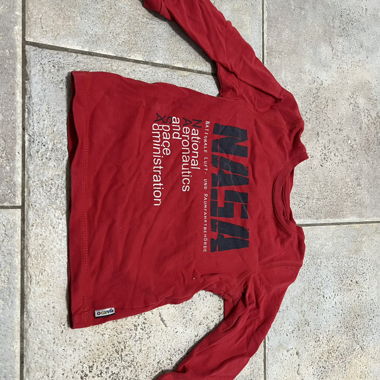 Maglietta a maniche lunghe NASA per bambini taglia 92/98