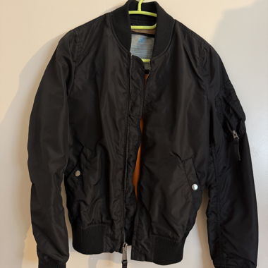 Veste bomber noire Alpha Industries