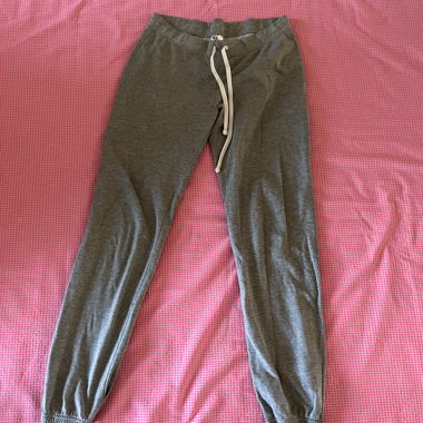 Grey track pants 