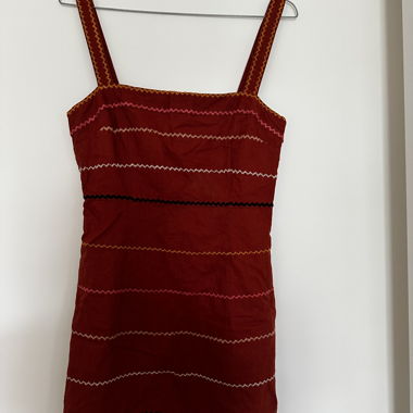 Robe à bretelles Forever 21 rouge S