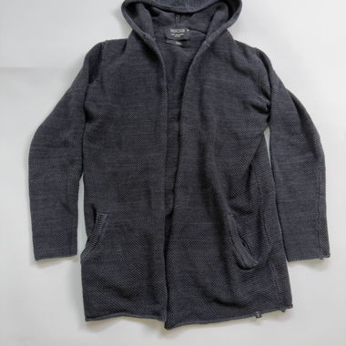 Cardigan con cappuccio Indicode