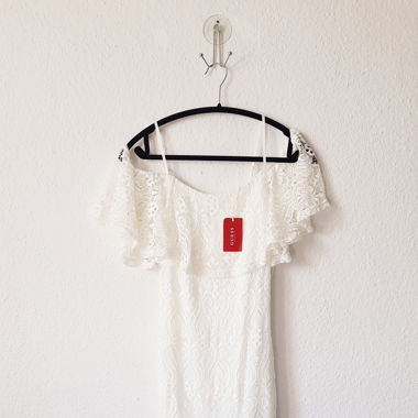 Guess Kleid Sommer weiss neu mit Etikett xs 34