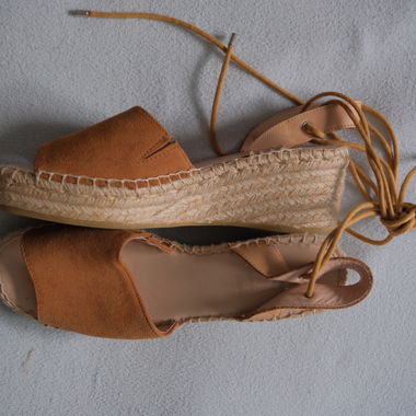 ZIGN / Leder Espadrille