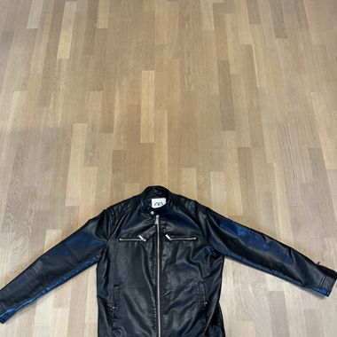 Lederjacke schwarz