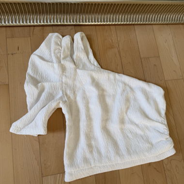 Top bianco ZARA
