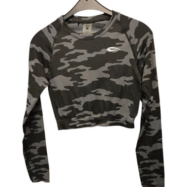 Camo Sports Crop Top