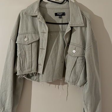 Veste en jean courte Missguided Petite EUR 38