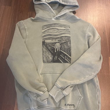 Hoodie vert Green Munch