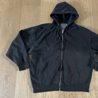 BRANDY MELVILLE Zip PULLOVER Hoodie schwarz