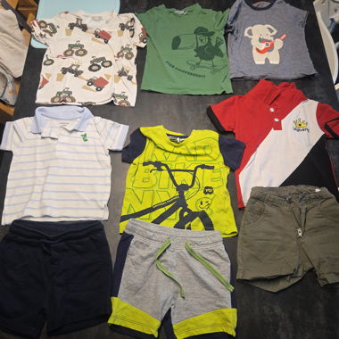 Ensemble t-shirt et short pour enfants 12 mois