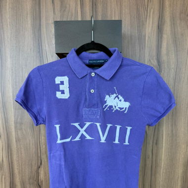 Ralph Lauren Polo Shirt Damen Grösse S – Lila