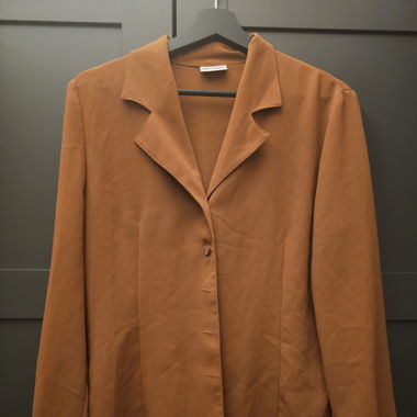 Orange Bluse