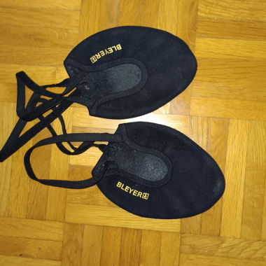 Chaussures de danse contemporaine noires BLEYER