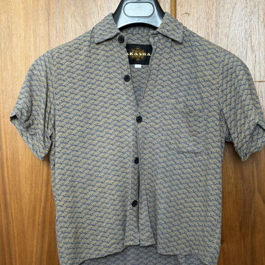 Camicia fantasia maniche corte