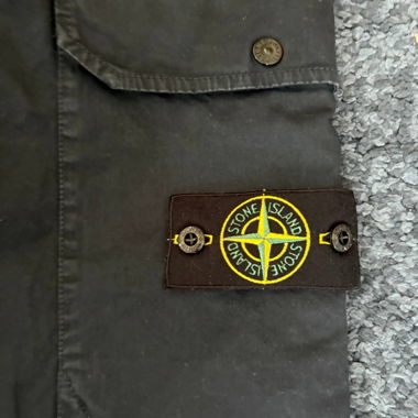Pantaloni Cargo Stone Island Nero