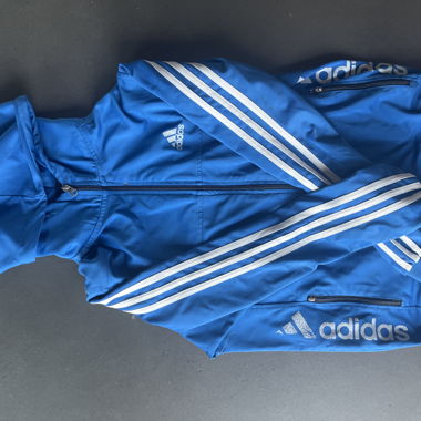 Blue Adidas Training Jacket
