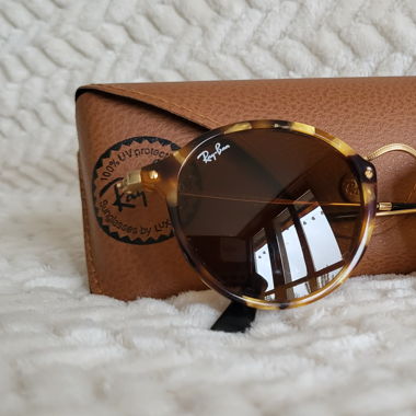 ROUND FLECK - Ray Ban Sonnenbrille