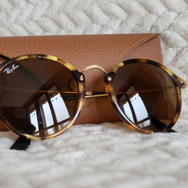 ROUND FLECK - Ray Ban Sonnenbrille