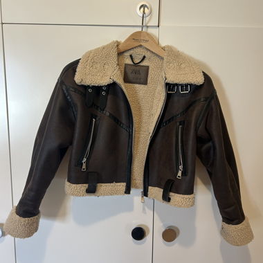 Kunstlederjacke
