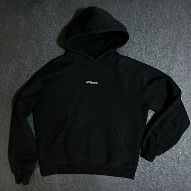 Hoodie Love Scars nero
