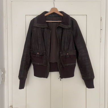 Kunstlederjacke