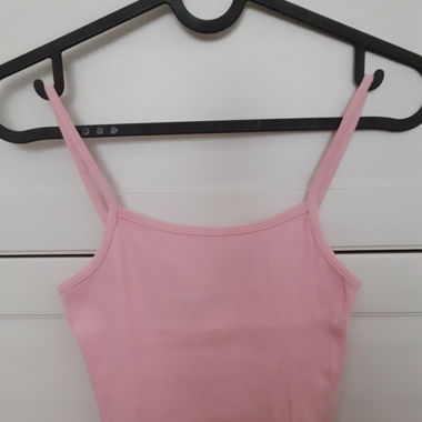 Pink crop top