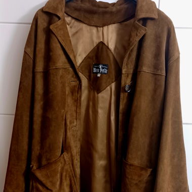 Veste en cuir de cerf