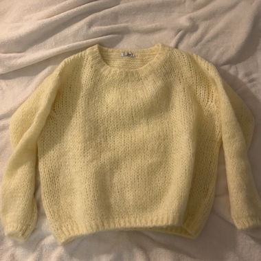 Yellow Knit Sweater