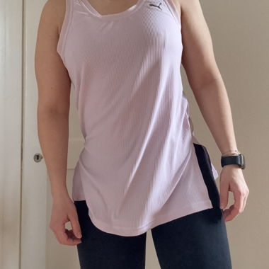 PUMA sport tank top pink