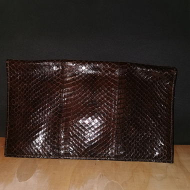 Vintage Snake Leather Handbag 
