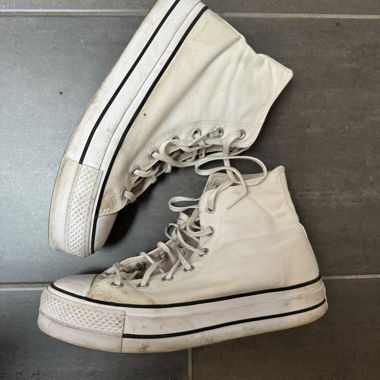 ALL STAR  - Sneaker high - white/black (Plattform)