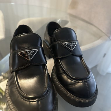 Prada «Chocolate» scarpe nere