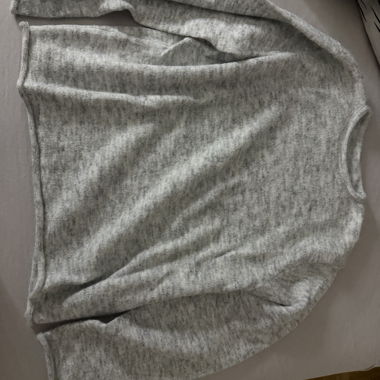 Grey Marl Long-Sleeve Sweater
