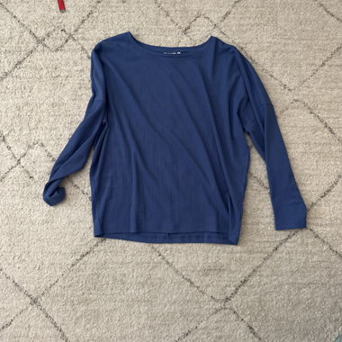 Blue Long-Sleeve T-Shirt