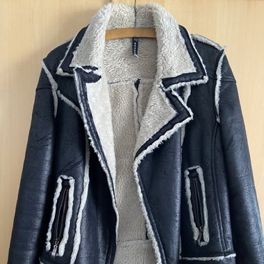 Lederjacke in Gr XL