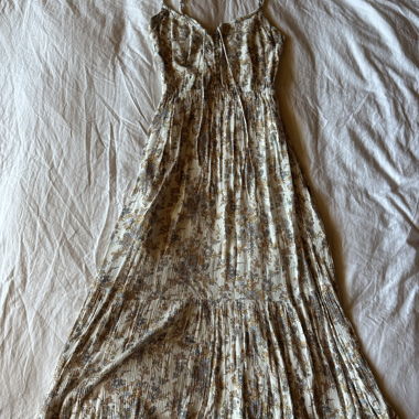 Robe maxi florale